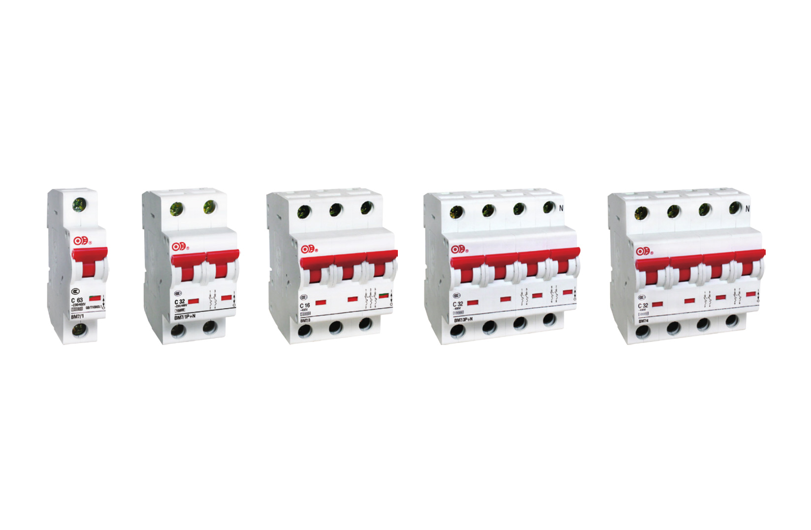 BM7 series high Breaking capacity miniature circuit breaker